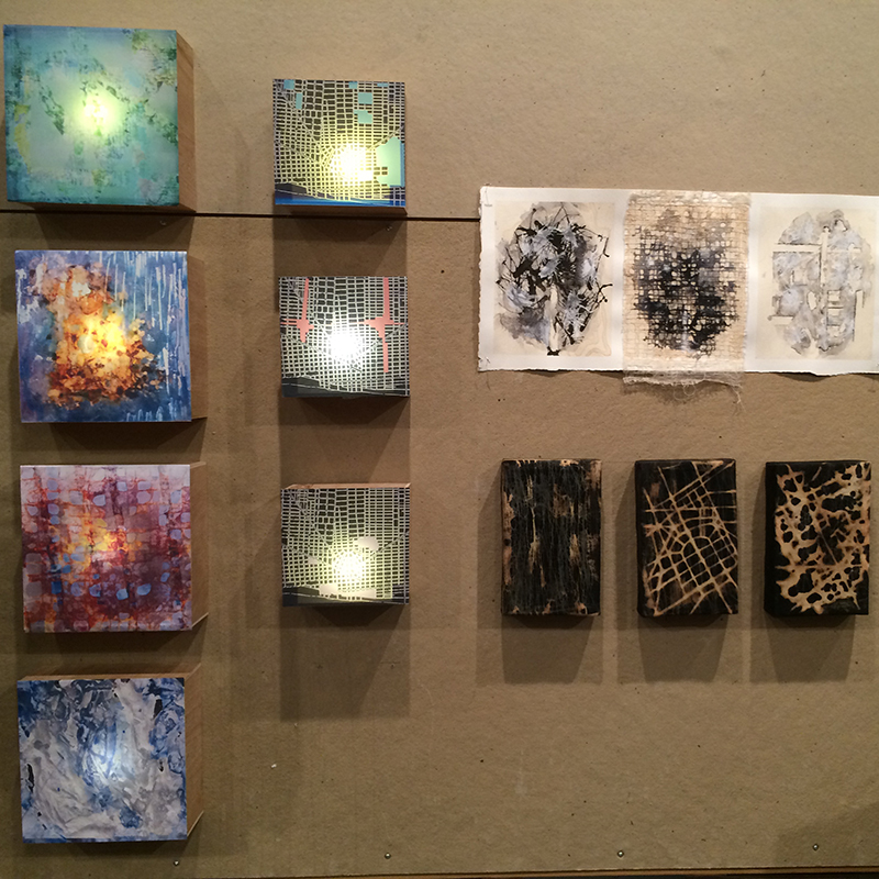 wall art by students