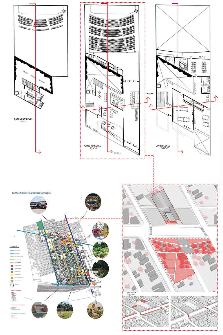 Blueprints for a community building 2