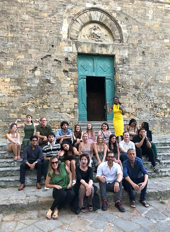 a group of students who studied together in Volterra